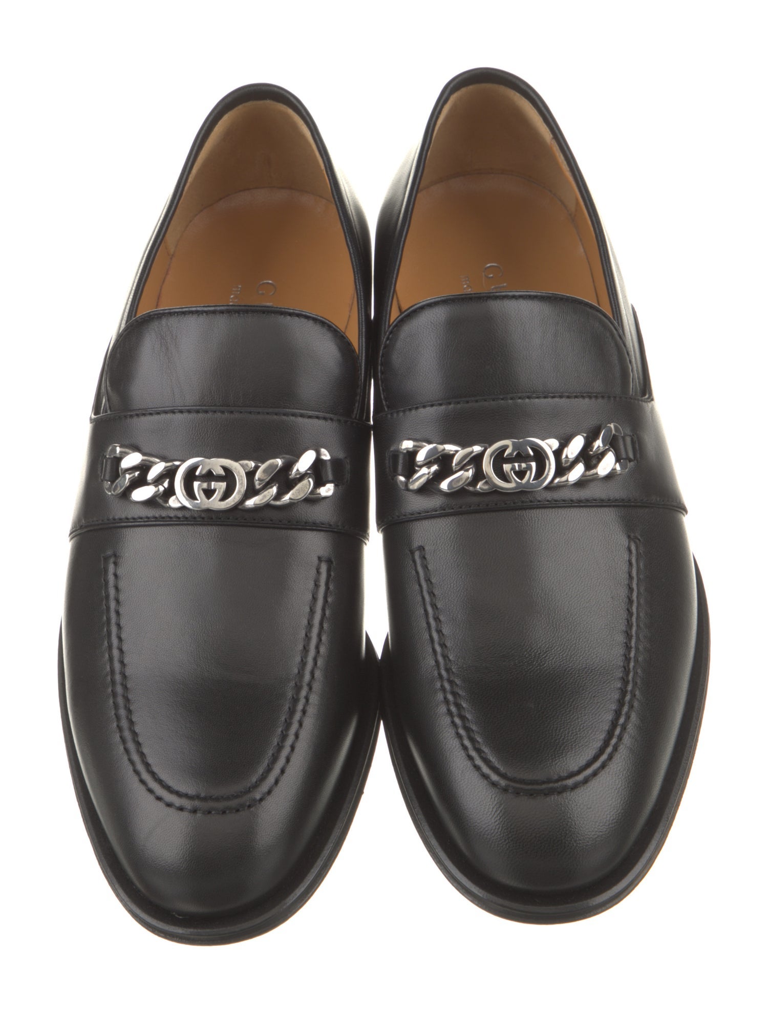Gucci Leather Dress Loafers